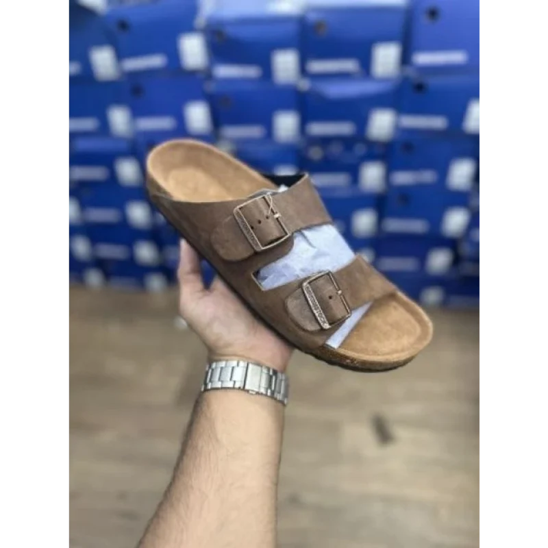 Imported Birkenstock Arizona Tan Brown Suede (SOS2604)
