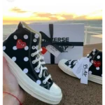 Trendy Converse X Cdg Play Chuck Taylor All Star Shoes for Men (GF190)