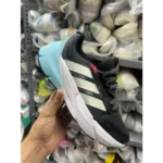 Stylish Adidas Adistar Turbo Black Blue Shoes for Men (SW4820)