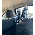 Trendy Converse All Star Black White Shoes for Men (GF189)