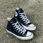 Trendy Converse All Star Black White Shoes for Men (GF189)