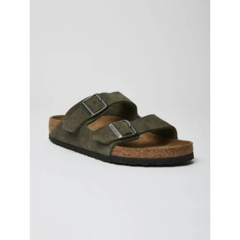 Imported Birkenstock Arizona Olive Suede (SOS2602)