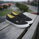 Trendy Vans Classis LXVI Authentic Black White Shoes for Men (GF188)