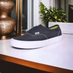 Trendy Vans Classis LXVI Authentic Black White Shoes for Men (GF188)