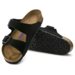 Imported Birkenstock Arizona Black Suede (SOS2601)