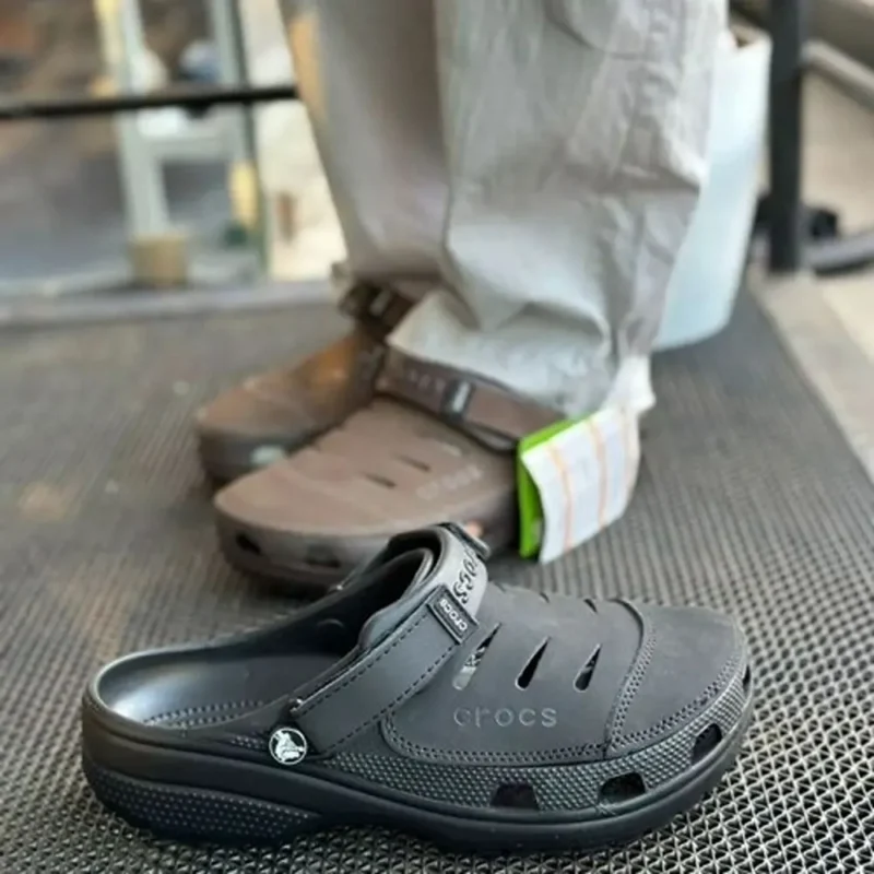 Imported Crocs Yukoon Black (HS54)