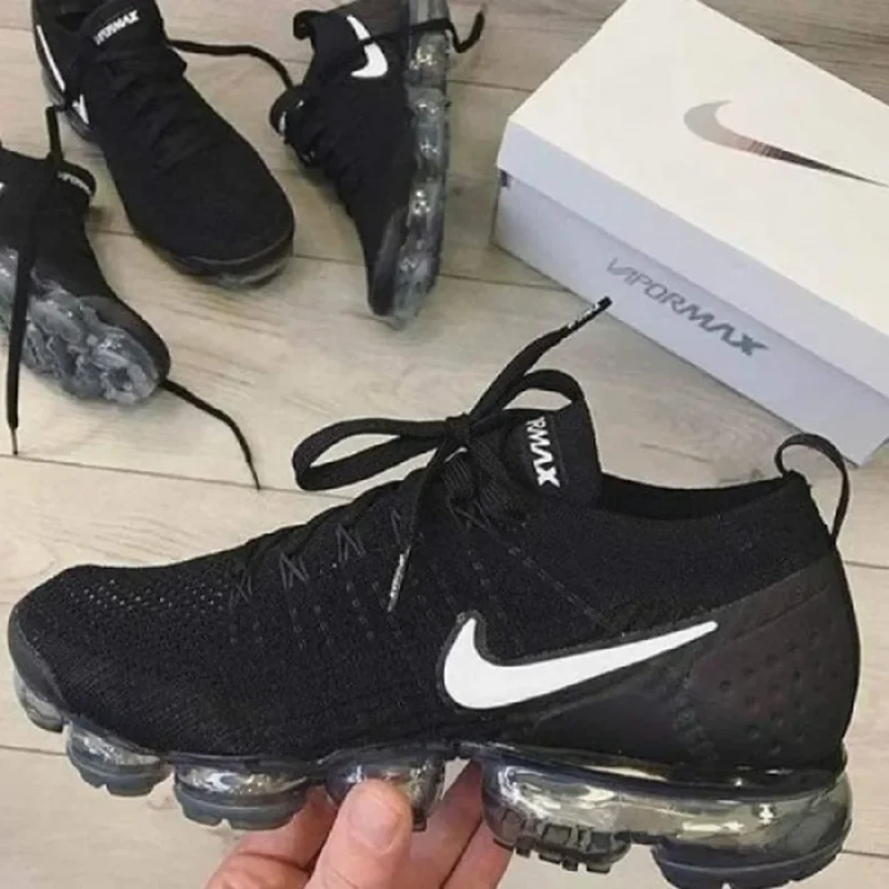 Stylish Nike Air Vapormax Flyknit 2 Black Shoes for Men (SW4768)