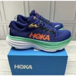 Premium Hoka Bondi 8 Purple Shoes for Men (SOH50)