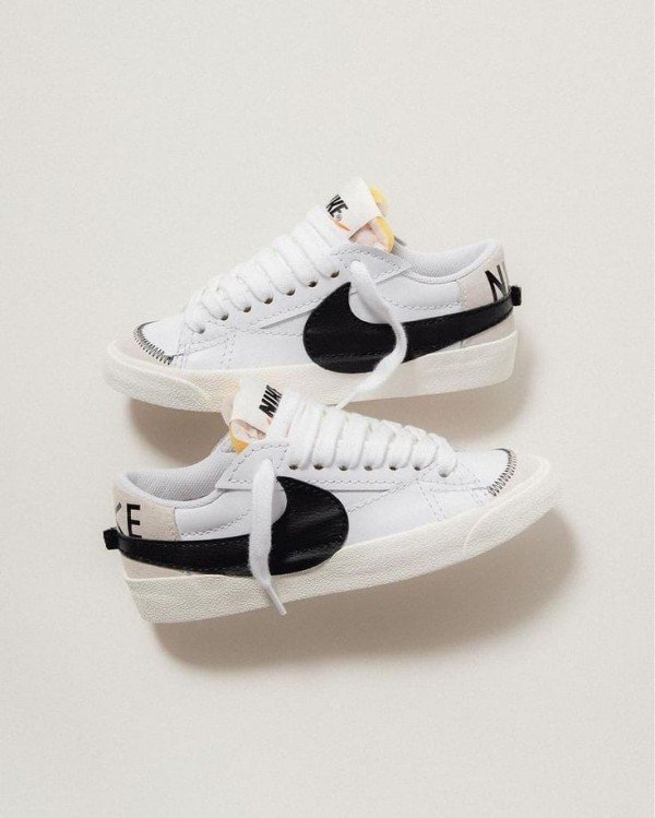 Premium Nike Blazer Low 77 Jumbo White Shoes For Men (SW6166)