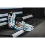 Premium Puma Velophasis Grey Blue Shoes for Men (BS316)