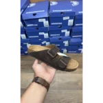 Trendy Birkenstock Arizona Suede Brown (AME307)