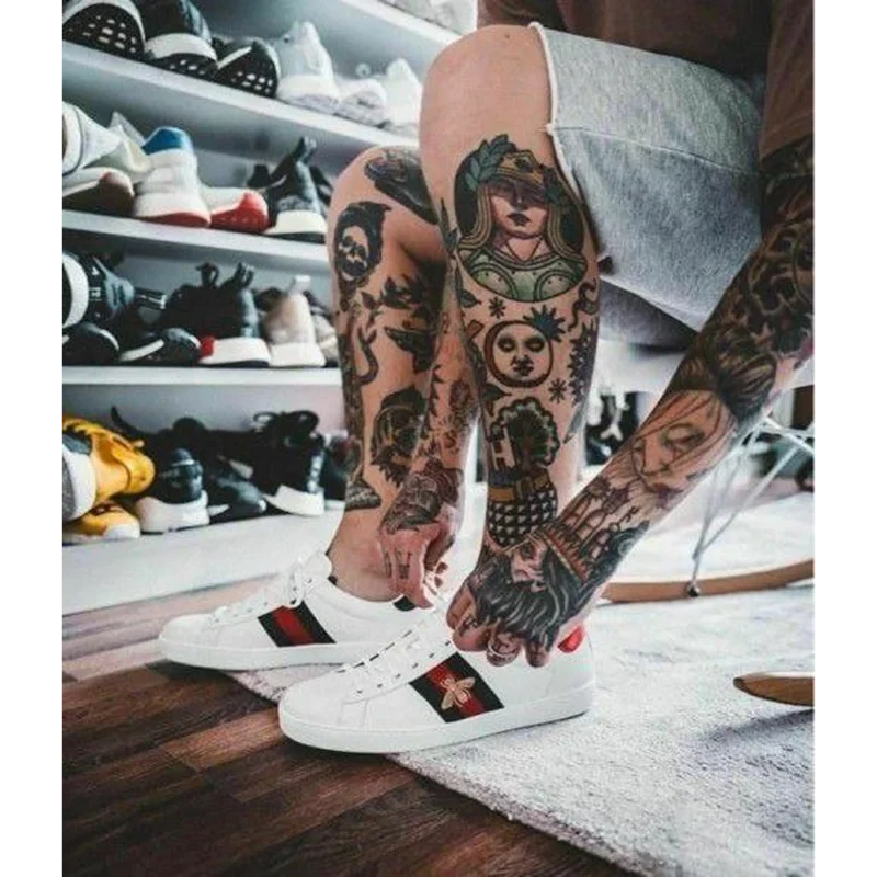Premium Gucci Ace Bee White Sneaker for Men (BS314)