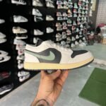 Nike Air Jordan Cut Low Shoes White & Grey for Men