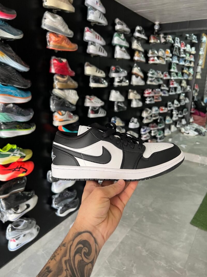 Nike Air Jordan Cut Low Sneaker Black & White Men's Shoes