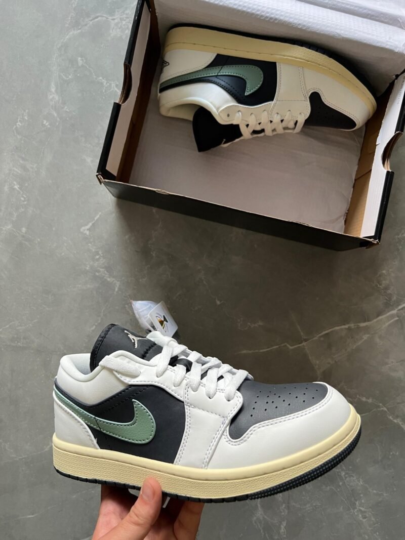 Nike Air Jordan Cut Low Shoes White & Grey for Men