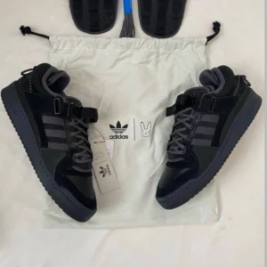 Premium Adidas Fourm Bad Bunny Black Shoes For Men (SW6085)