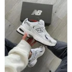 Premium New Balance 530 White Navy Shoes for Men (SOH45)