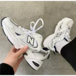 Premium New Balance 530 White Navy Shoes for Men (SOH45)