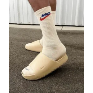 Imported Nike Calm Slides Beige (SOS2618)