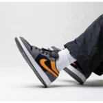 Stylish Nike Jordan Retro 1 Low SE Vivid Orange Shoes for Men (SW4812)