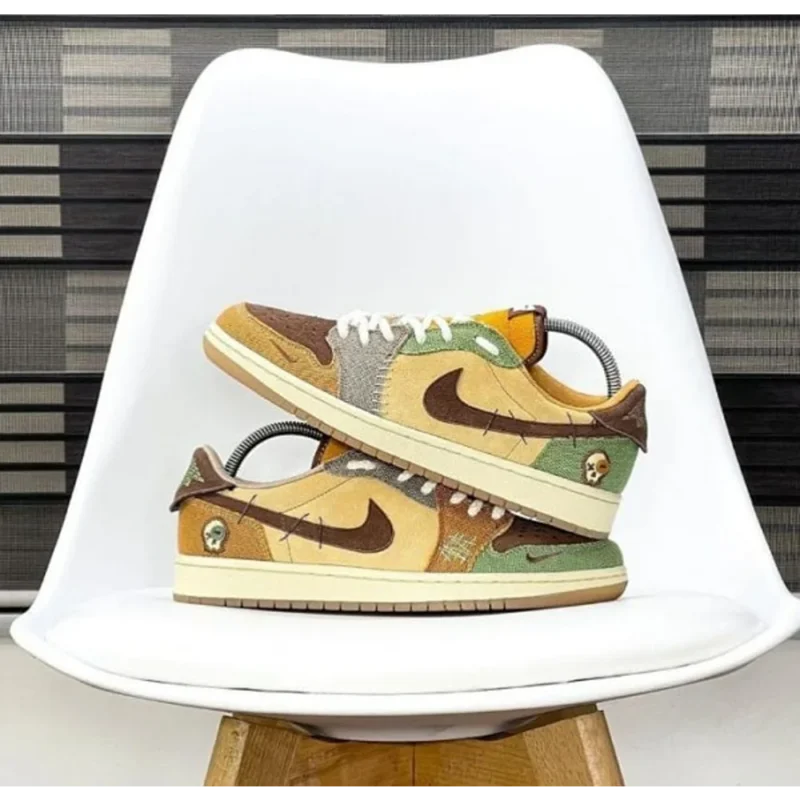 Stylish Nike Air Jordan 1 Retro Low Og X Zion Williamson Shoes for Men (SW4762)