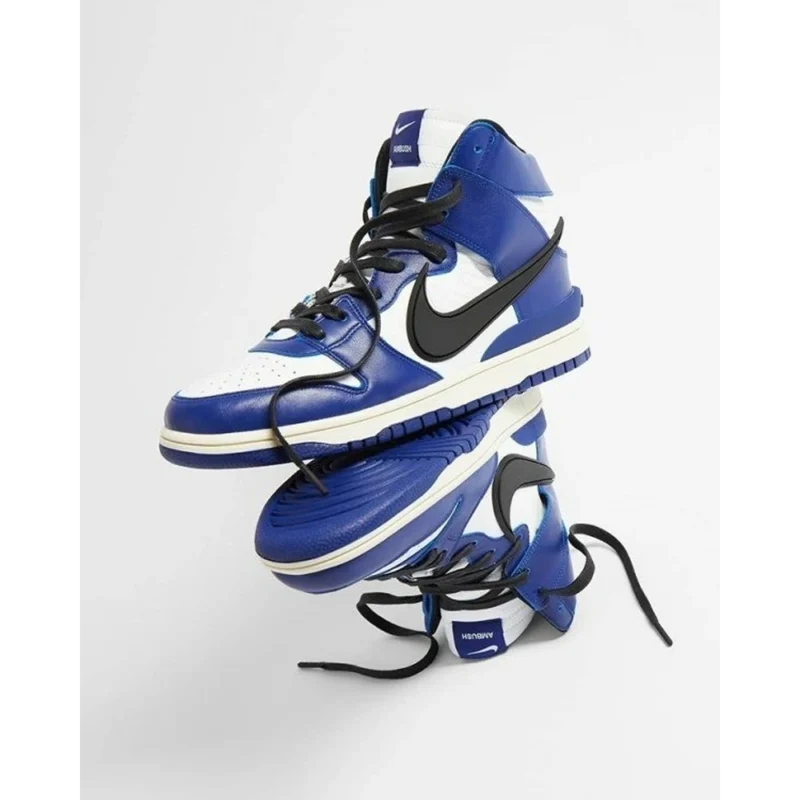 Imported Nike Ambush X Dunk High Deep Royal Blue Shoes for Men (SOH40)