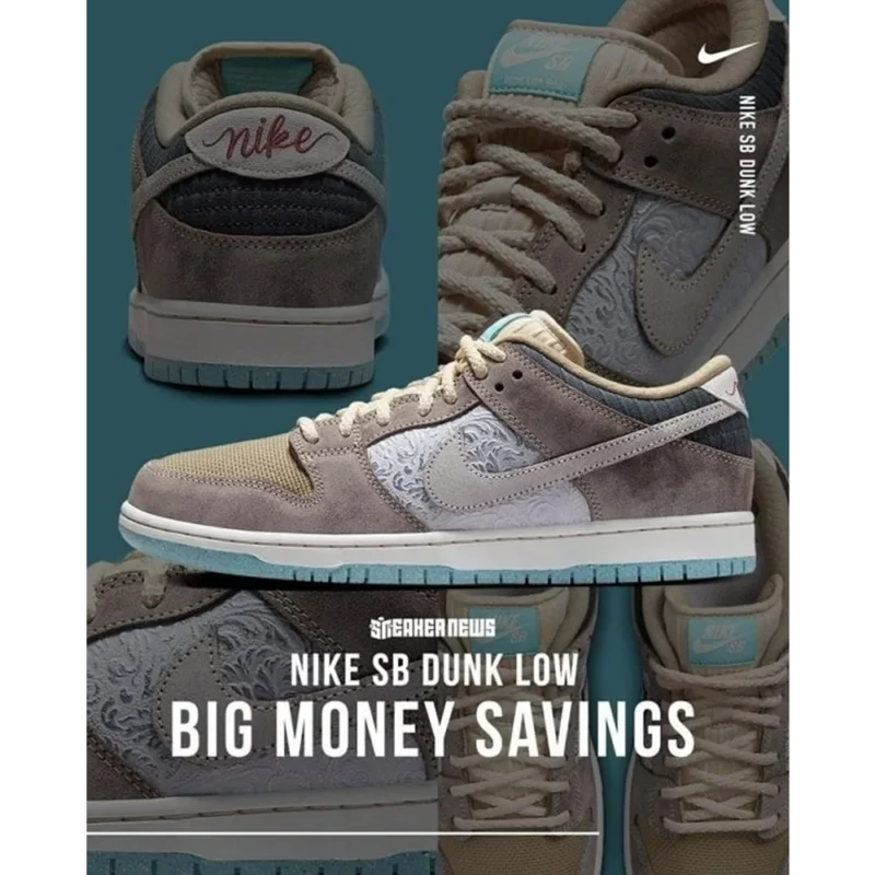 Stylish Nike SB Dunk Low Big Money Savings Shoes for Men (SW4760)