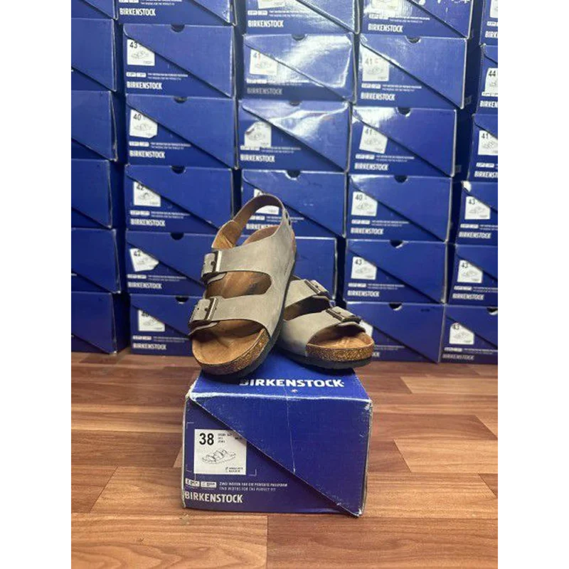 Premium Birkinstock Birko Sandals Olive (TC107)