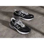 Classy New Balance 990 V6 Black Grey Shoes for Men (SOH79)