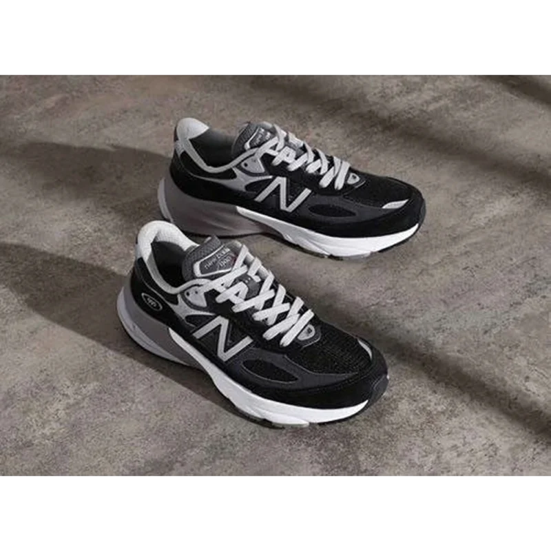 Classy New Balance 990 V6 Black Grey Shoes for Men (SOH79)