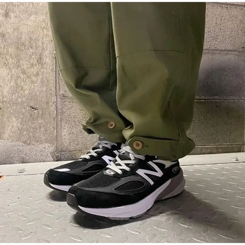 Classy New Balance 990 V6 Black Grey Shoes for Men (SOH79)