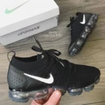 Classy Nike Air Vapormax Flyknit 2.0 Black Shoes for Men (SW4734)