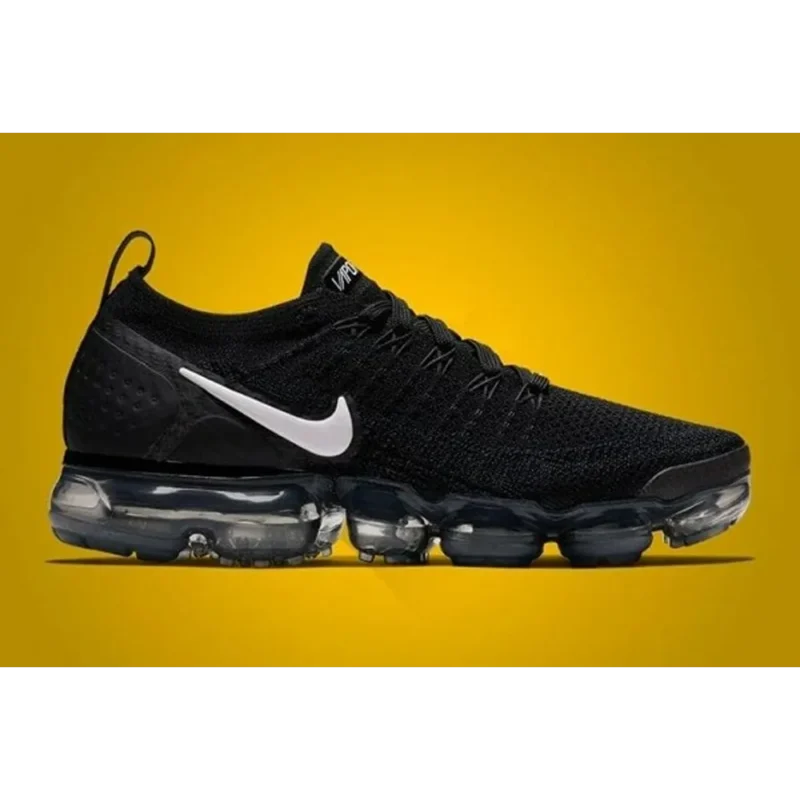 Classy Nike Air Vapormax Flyknit 2.0 Black Shoes for Men (SW4734)