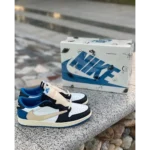 Premium Nike Air Jordan Retro 1 Low Fragment X Travis Scott Shoes for Men (HOF96)