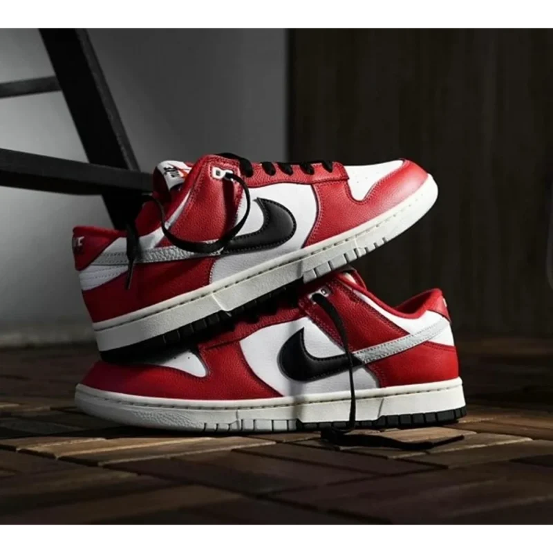 24-Nike-dunk-low-chicago-split-3099.webp Stylish Nike Dunk Low Chicago Split Shoes for Men (SW4783)