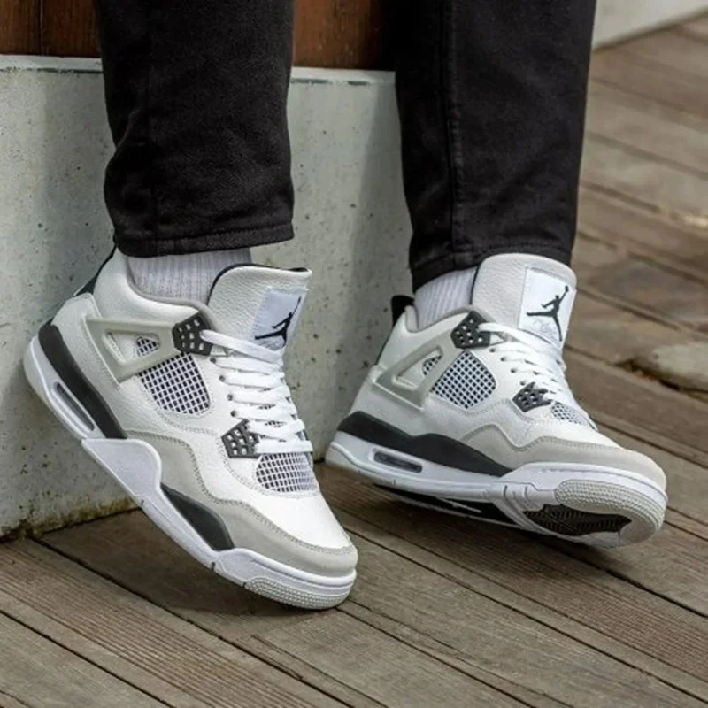 Trendy Air Jordan Retro 4 Midnight Navy Shoes for Men (GF177)