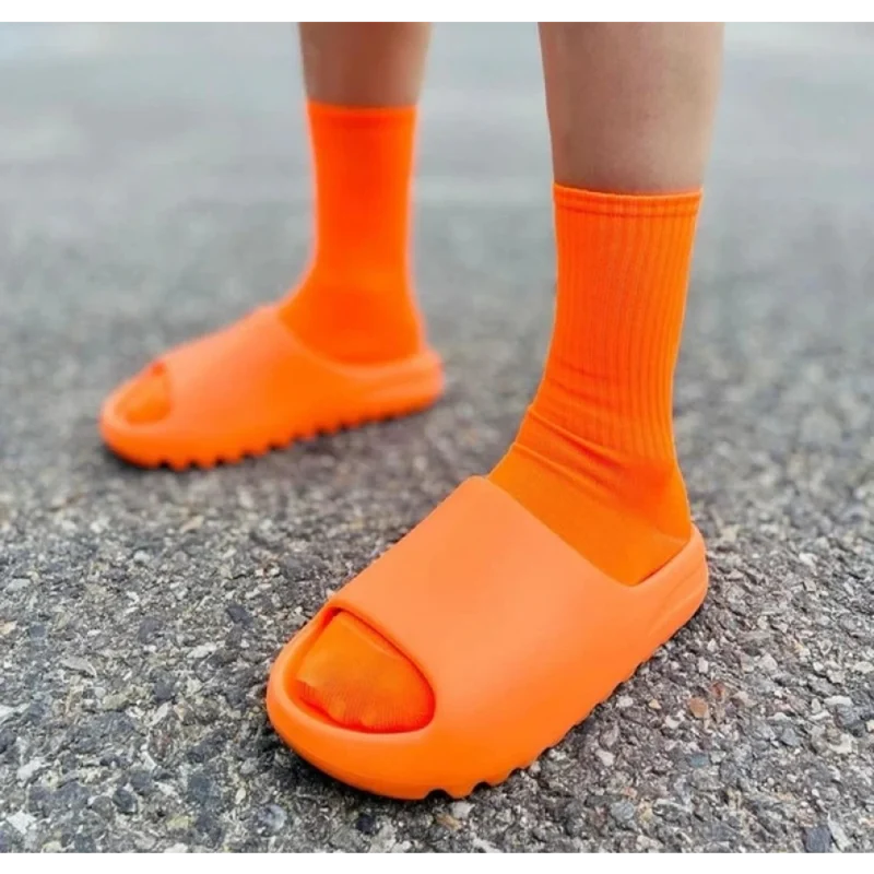 Imported Adidas Yezzy Slides Orange (SOS2640)
