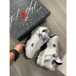 Trendy Air Jordan Retro 4 Midnight Navy Shoes for Men (GF177)