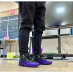 Classy Jordan 12 Field Purple Shoes for Men (SOH76)