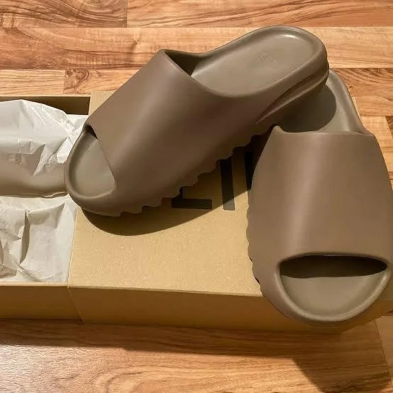 Imported Adidas Yeezy Slides Brown (SOS2639)