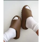 Imported Adidas Yeezy Slides Brown (SOS2639)
