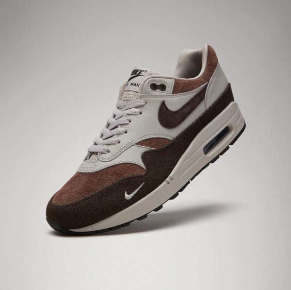 Premium Nike Air Max 1 Brown Stone Shoes For Men (SW6139)