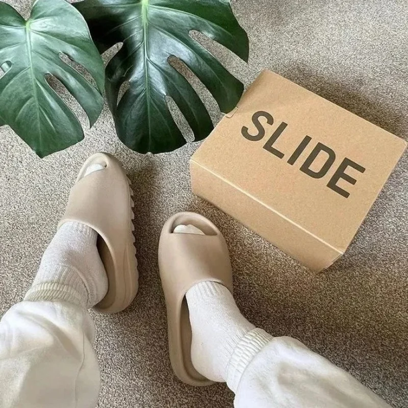 Imported Adidas Yeezy Slides Cream (SOS2637)