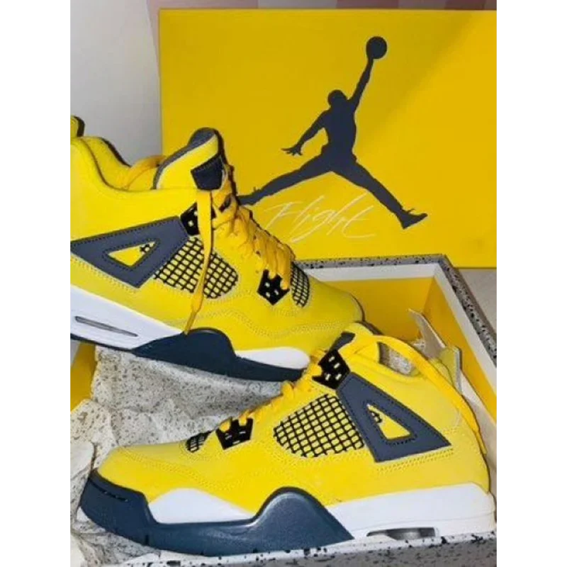 3-Air-Jordan-Retro-4-Lighting-Yellow-3499-1.webp Premium Air Jordan Retro 4 Lighting Yellow Shoes for Men (SOH18)