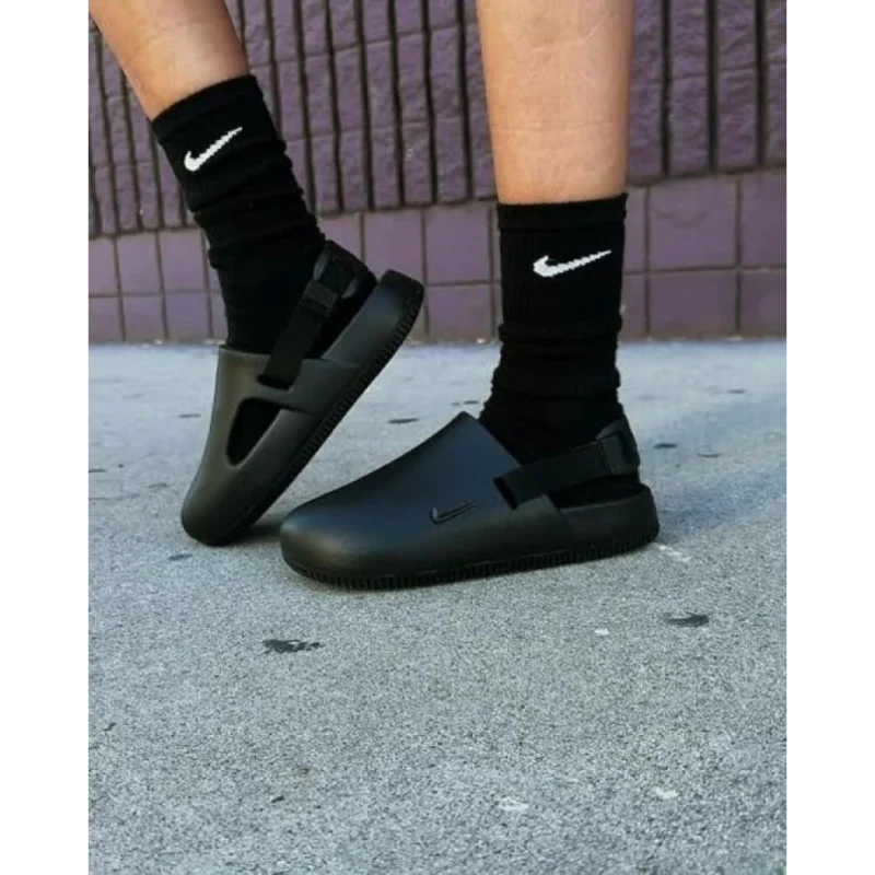 Imported Calm Mule Black (SOS2616)