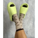 Imported Adidas Yeezy Slides Glow Green (SOS2636)