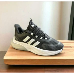 Imported Adidas Adiwear Alpha Bounce Black White Shoes for Men (AME262)