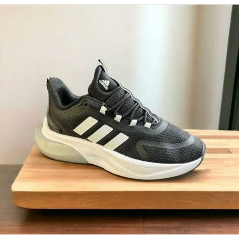 Imported Adidas Adiwear Alpha Bounce Black White Shoes for Men (AME262)
