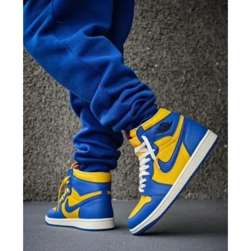 Imported Jordan 1 Retro Og High Reverse Laney Shoes for Men (SOH31)