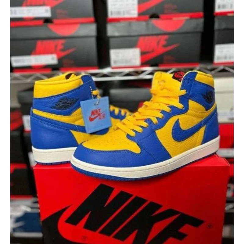 Imported Jordan 1 Retro Og High Reverse Laney Shoes for Men (SOH31)